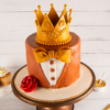 Golden Crown Cake