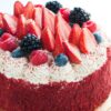 Red Velvet Fruit Cake